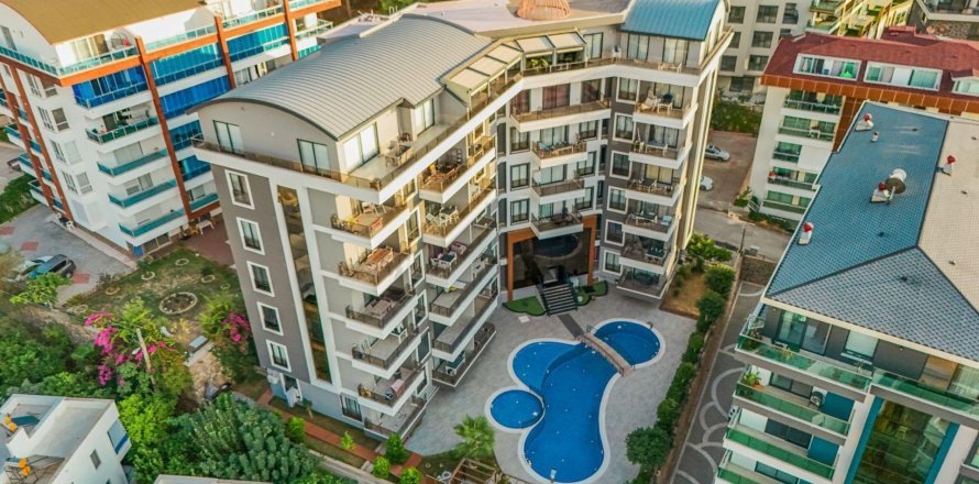 3+1 Lägenhet  i Kargicak, Alanya, Antalya, Turkiet Nr. 215428