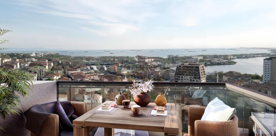 3+1 Lägenhet i Küçükçekmece, Istanbul, istanbul, Turkiet Nr. 228538