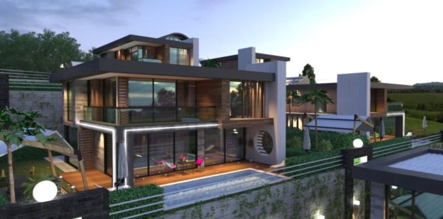 4+1 Villa  in Kargicak, Alanya, Antalya, Turkey No. 232368