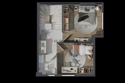 1+1 Lejlighed  i Kepez, Antalya, Tyrkiet Nr. 228530 - 23