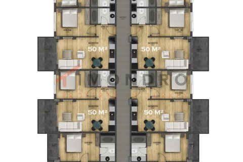 1+1 Leilighet i Kepez, Antalya, Tyrkia Nr. 228533 - 19