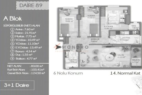 Daire 3+1 Küçükçekmece, İstanbul, Türkiye №228527 - 9