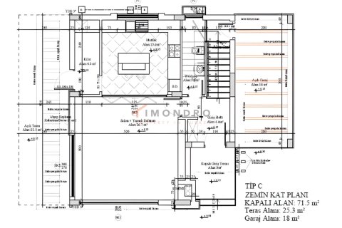 3+1 Villa  i Lapta, Girne,  Nr. 212306 - 25