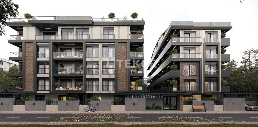 2+1 Penthouse  i Antalya, Tyrkiet Nr. 222166