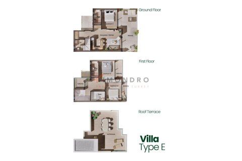 Продажа виллы  в Эсентепе, Гирне, Северный Кипр 3+1, 205м2, №221868 – фото 23