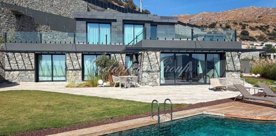 4+1 Villa i Bodrum, Mugla, Turkiet Nr. 237935