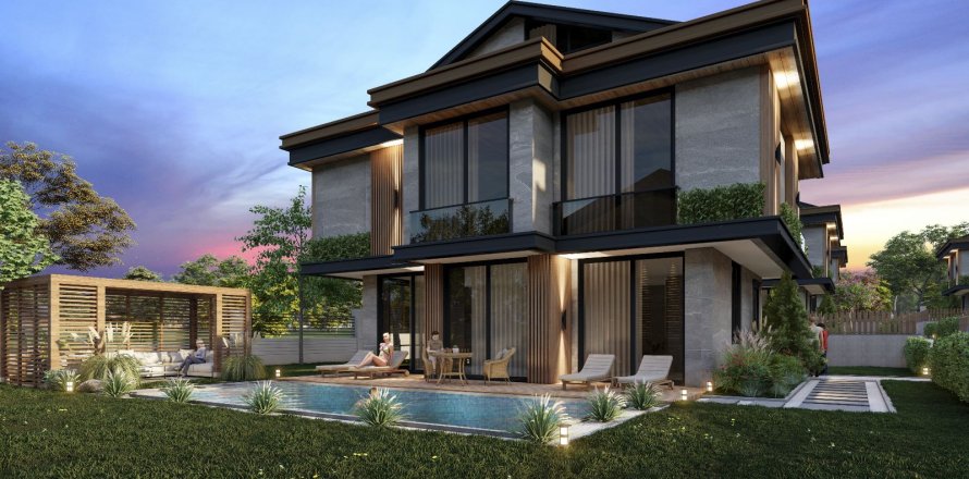 Вилла  6+2 в Стамбуле, Турция №219015