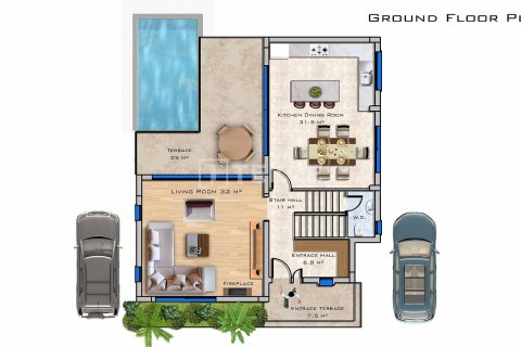 Villa for sale  in Famagusta, Northern Cyprus, 3 bedrooms, 270m2, No. 224521 – photo 22