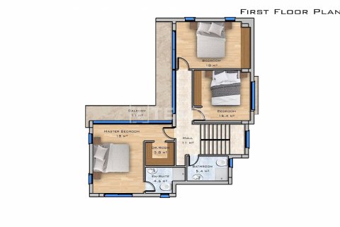 Villa for sale  in Famagusta, Northern Cyprus, 3 bedrooms, 270m2, No. 224521 – photo 21