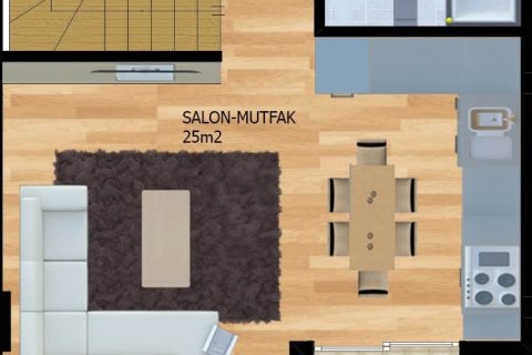 Daire   Muğla, Türkiye №224159