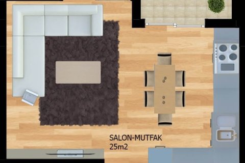 Daire   Muğla, Türkiye №224160