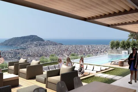 3+1 Apartment  in Alanya, Antalya, Turkey No. 219657