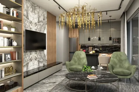 آپارتمان در  Alanya ، ترکیه 2 خوابه ، 95 متر مربع.  شماره 219656 - 10