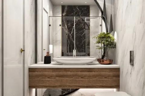 آپارتمان در  Alanya ، ترکیه 2 خوابه ، 95 متر مربع.  شماره 219656 - 22