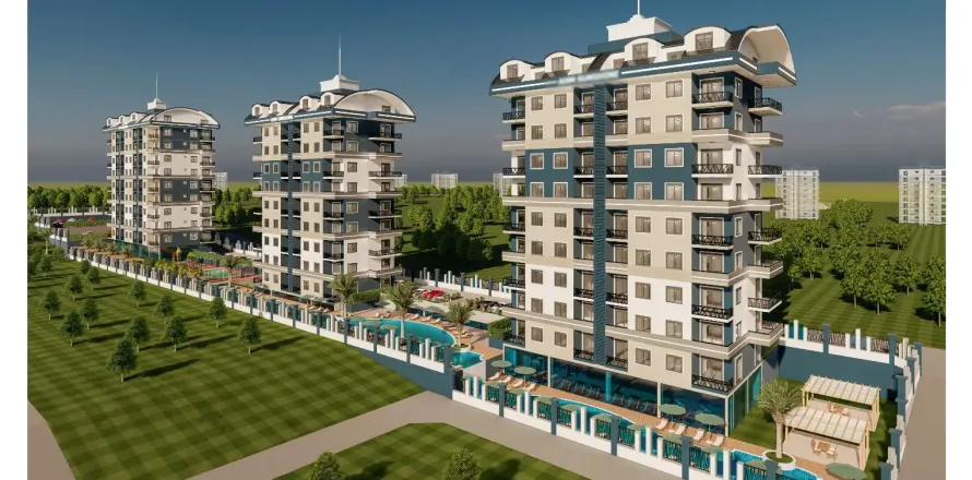 2+1 Wohnung  in Alanya, Antalya, Türkei Nr. 219632