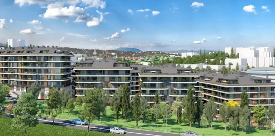 Квартира  6-х ком. в Стамбуле, Турция №213364