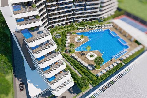 آپارتمان در  Aksu ، ترکیه 1 خوابه ، 90 متر مربع.  شماره 216097 - 6