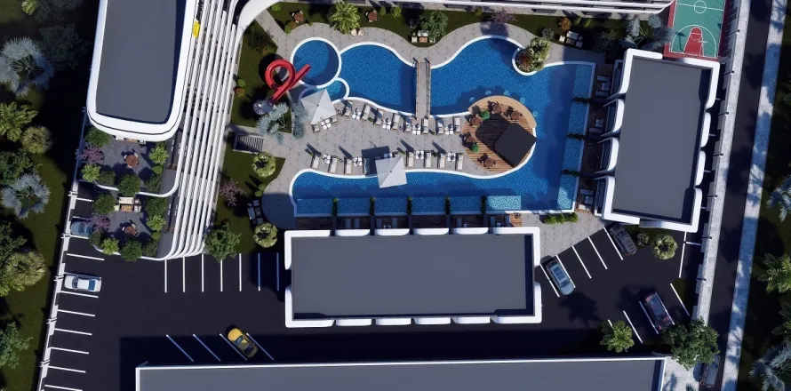 1+1 Leilighet i Aksu, Antalya, Tyrkia Nr. 220811