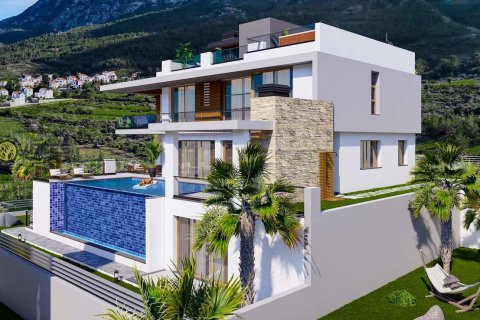 Продажа виллы  в Лапте, Гирне, Северный Кипр 6+2, 507м2, №214086 – фото 2