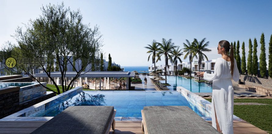 1+1 Lägenhet  i Karsiyaka, Girne,  Nr. 214081