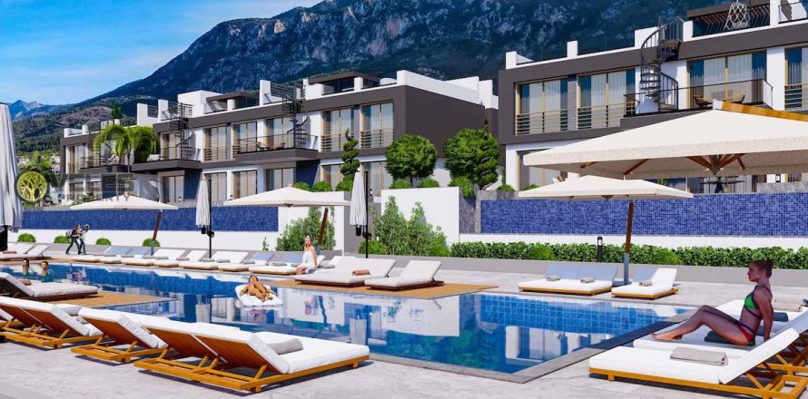 3+1 Leilighet  i Lapta, Girne,  Nr. 214085