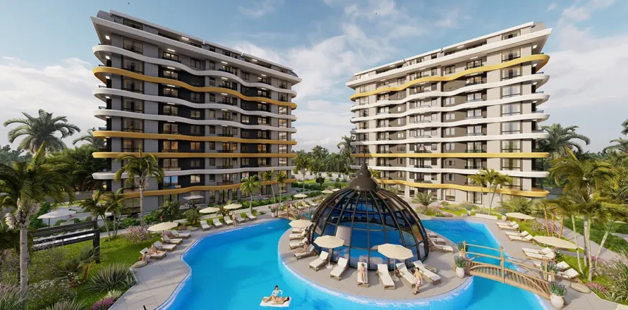 Квартира  1+1 в Аланье, Анталья, Турция №223844