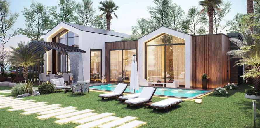 آپارتمان در  Beldibi ، ترکیه 6 خوابه ، 400 متر مربع.  شماره 223848