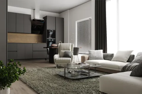 Продажа квартиры  в Аланье, Анталье, Турция 2+1, 75м2, №223843 – фото 10