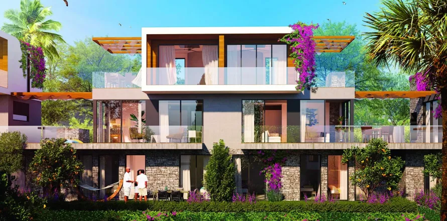 آپارتمان در  Beldibi ، ترکیه 3 خوابه ، 175.35 متر مربع.  شماره 223846