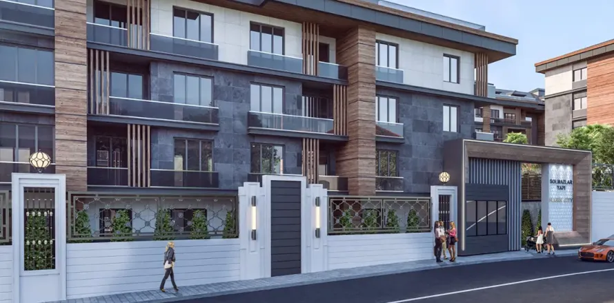 Квартира  7-х ком. в Стамбуле, Турция №213353