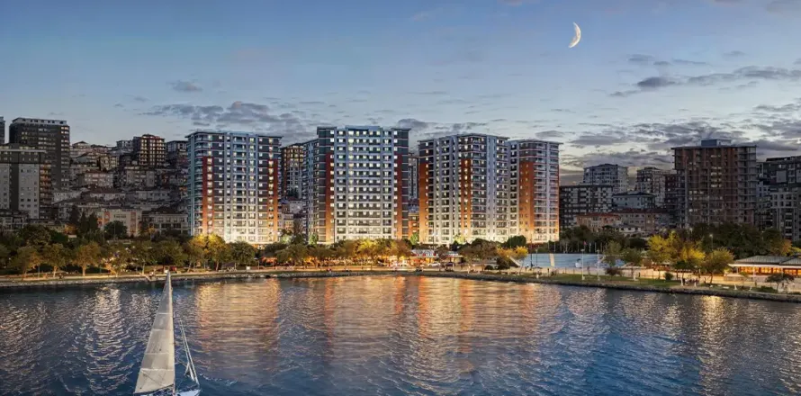 Квартира  3-х ком. в Стамбуле, Турция №213354