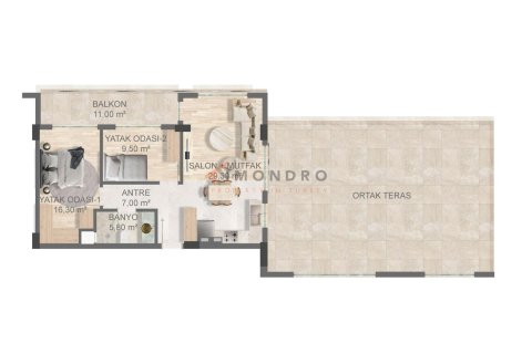 Villa for sale  in Aksu, Antalya, Turkey, 4 bedrooms, 250m2, No. 212988 – photo 12