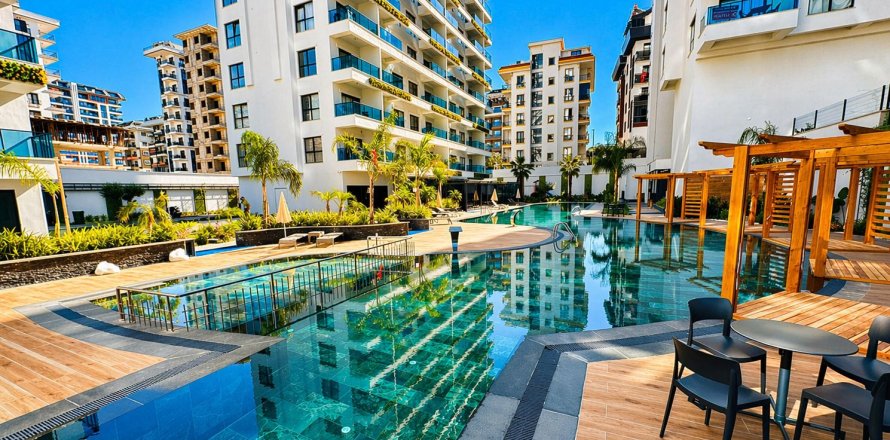 1+1 Lejlighed  i Mahmutlar, Antalya, Tyrkiet Nr. 223334