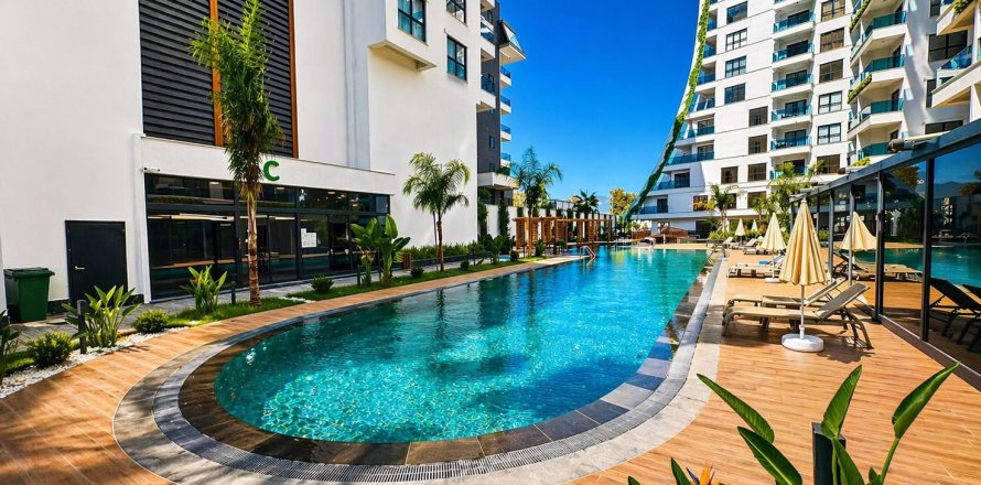 آپارتمان در  Mahmutlar ، ترکیه 1 خوابه ، 50 متر مربع.  شماره 223334