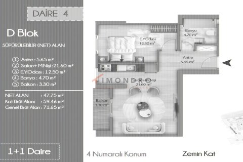 Daire 1+1 Küçükçekmece, İstanbul, Türkiye №228525 - 10