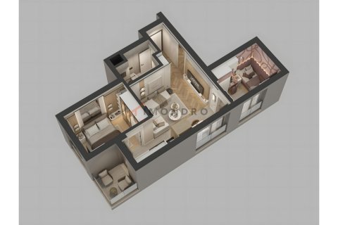 3+1 Lejlighed  i Antalya, Tyrkiet Nr. 221718 - 10