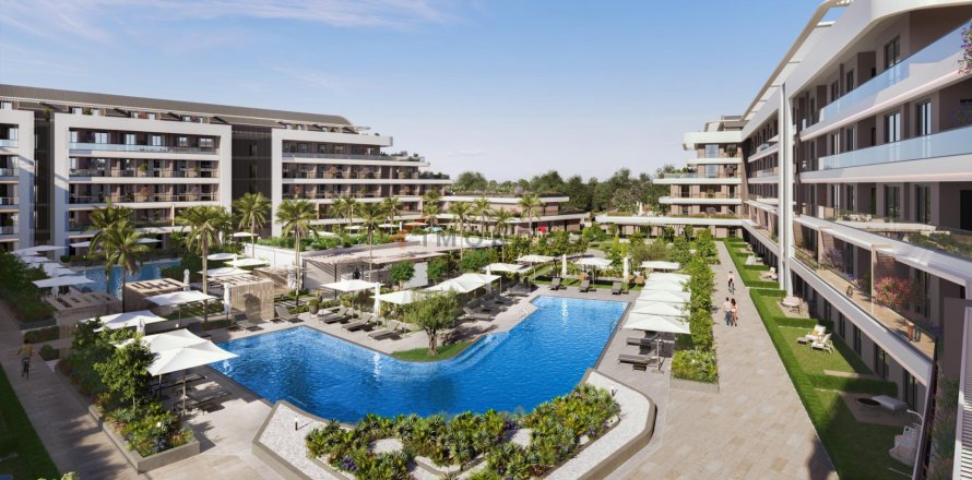 1+1 Lejlighed  i Antalya, Tyrkiet Nr. 221717