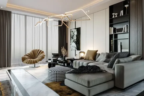 4+1 Villa  i Alanya, Antalya, Tyrkia Nr. 219683 - 4