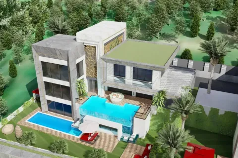 4+1 Villa  i Alanya, Antalya, Tyrkia Nr. 219683 - 13