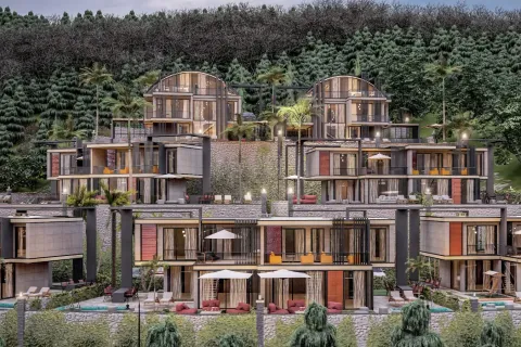 4+1 Villa  i Alanya, Antalya, Tyrkia Nr. 219685 - 11