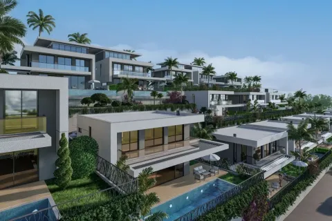 4+1 Villa  i Alanya, Antalya, Tyrkia Nr. 219681 - 2