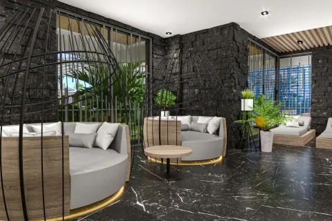 1+1 Lejlighed  i Alanya, Antalya, Tyrkiet Nr. 219615 - 14