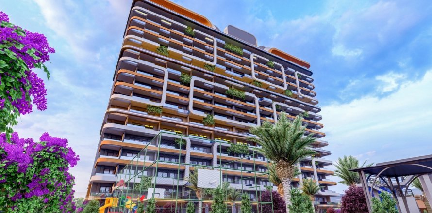 1+1 Lejlighed  i Mersin, Tyrkiet Nr. 228296