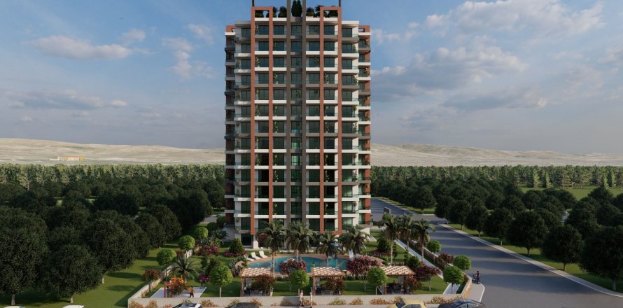 1+1 Leilighet  i Mersin, Tyrkia Nr. 228292