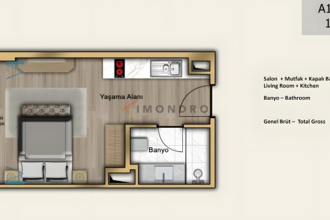 2+1 Lägenhet  i Küçükçekmece, Istanbul, istanbul, Turkiet Nr. 228467 - 29