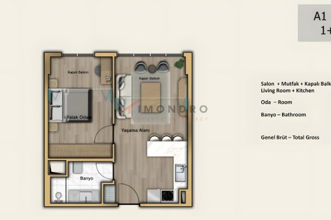 2+1 Lägenhet  i Küçükçekmece, Istanbul, istanbul, Turkiet Nr. 228467 - 26