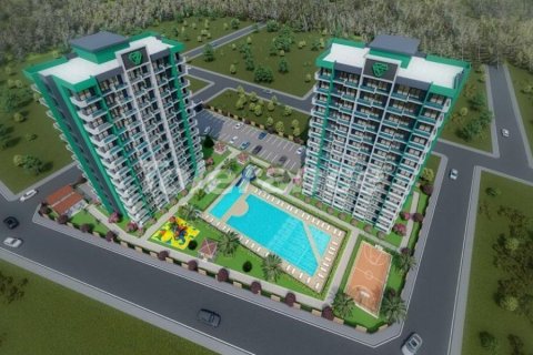 آپارتمان در Mersin ، ترکیه 1 خوابه ، 58 متر مربع. شماره 227776
