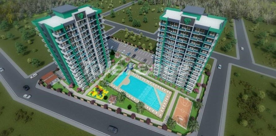Квартира  1+1 в Мерсине, Турция №227776