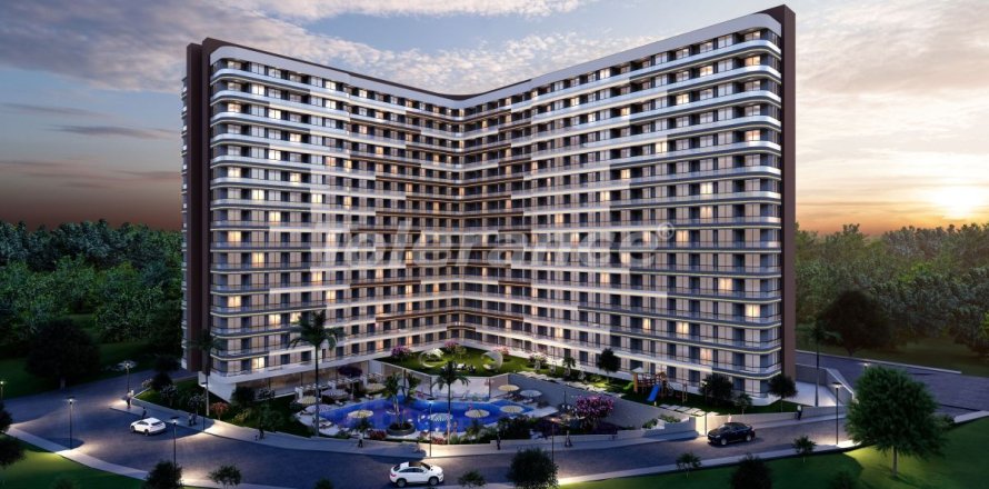 Квартира  1+1 в Мерсине, Турция №227773