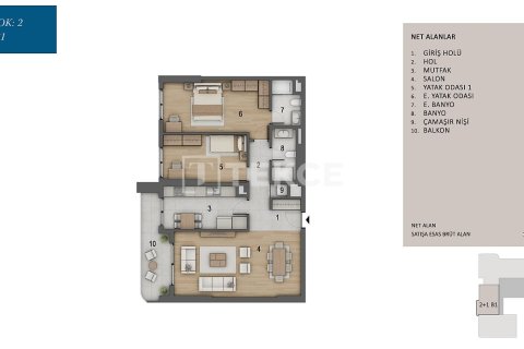 5+1 Lägenhet  i Izmir, Turkiet Nr. 221598 - 30